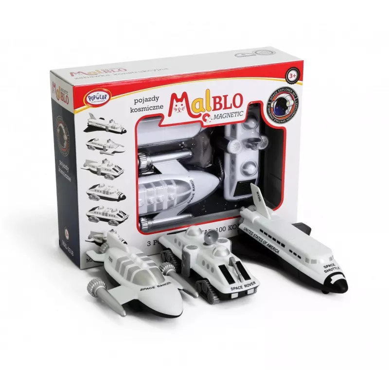 Transporto priemonių rinkinys Popular Playthings Mix or Match Vehicles Space