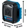Bosch 1600A02GF1 Mėlynas