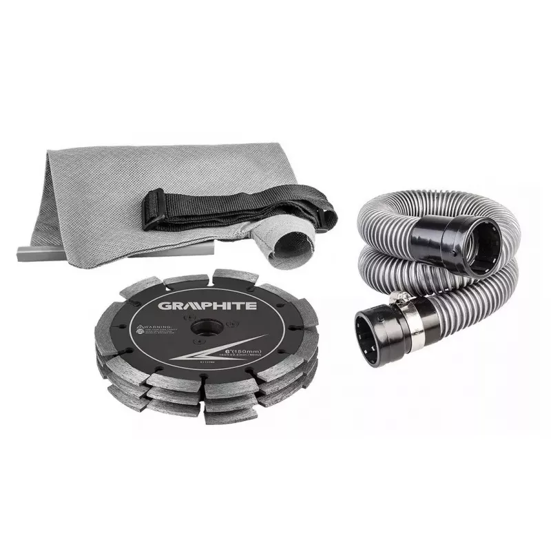 Sienų pjaustytuvas Graphite 59G371 15 cm 8000 RPM 2400 W
