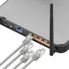 Ethernet komutacinis kabelis Extralink Cat 5e UTP, 10 m, RJ-45–RJ-45, pilkas