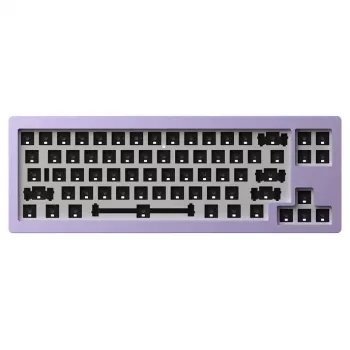Žaidimų klaviatūros korpusas AKKO MonsGeek M7 VIA Barebone Kit — violetinis, barebone rinkinys pritaikytoms 60/65 % klaviatūroms