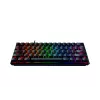 Razer Huntsman Mini 60% žaidimų klaviatūra su optomechaniniais violetiniais jungikliais, RGB LED apšvietimu, NORD išdėstymu, laidinė