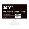 JAPANNEXT WQHD Monitorius 68,6 cm (27 inch) 2560x1440 pikselių, IPS skydelis, 8 ms, 75 Hz, AMD FreeSync, HDMI, DisplayPort (JN-IPS270WQHD75F-C65W-HSP-W)