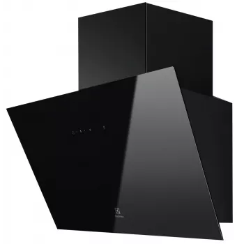 Sieninis gartraukis Electrolux LFV626K, juodas, 598×396 mm, 615 m³/h recirkuliacinis, 62 dB, anglies filtras