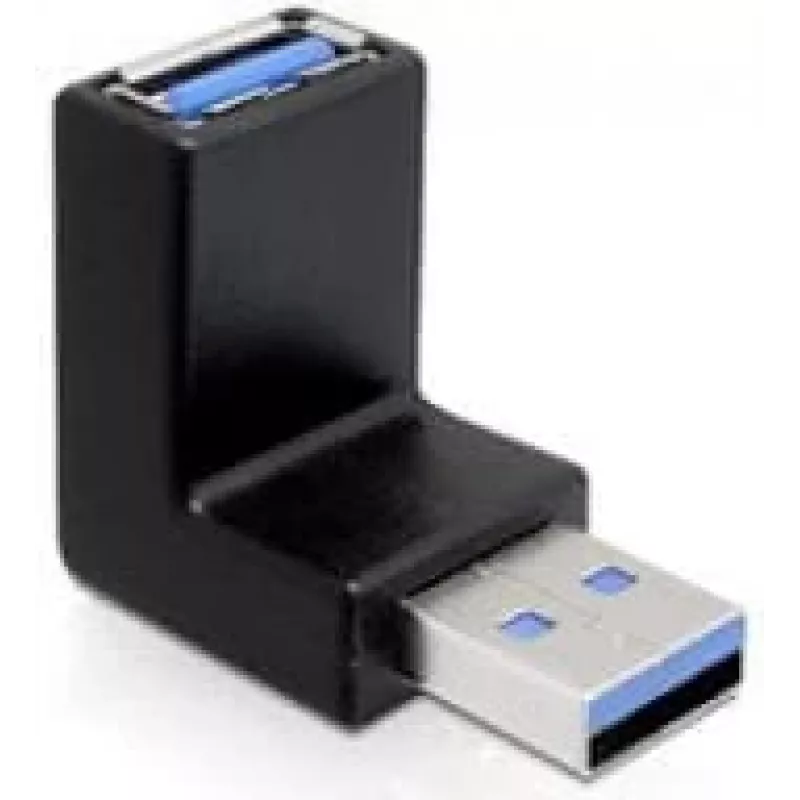 USB 3.0 M/F jungtis DeLOCK 65340 juoda