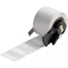 Brady, M6-96-427, vinilas, savaime laminuojantis, Balta/ Skaidri, matinė, 25,40 x 9,53(19,05) mm, kabelio skersmenims nuo 2,00 iki 3,00 mm, nuolatinis (250 vnt.) (173917)
