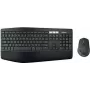 „Logitech MK850 Performance“ belaidės klaviatūros ir pelės rinkinys – viso dydžio (100 %) – belaidis – radijo dažnių belaidis ryšys + „Bluetooth“ – QWERTY – juodas – pelė įeina