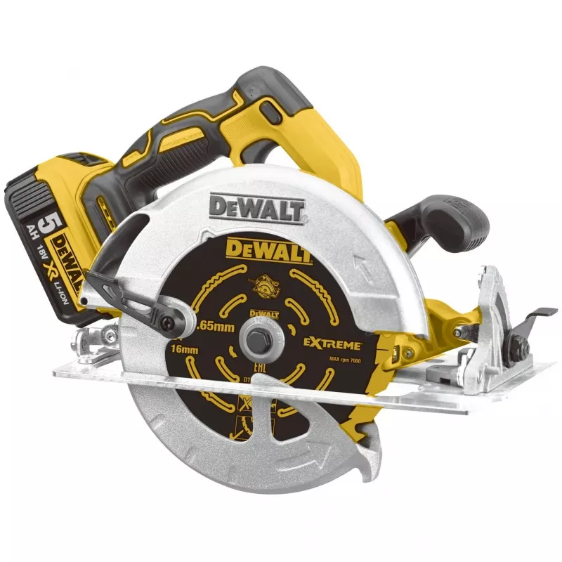 DeWALT DCS570NT-XJ nešiojamasis diskinis pjūklas 18,4 cm juodas, geltonas 5500 aps./min.