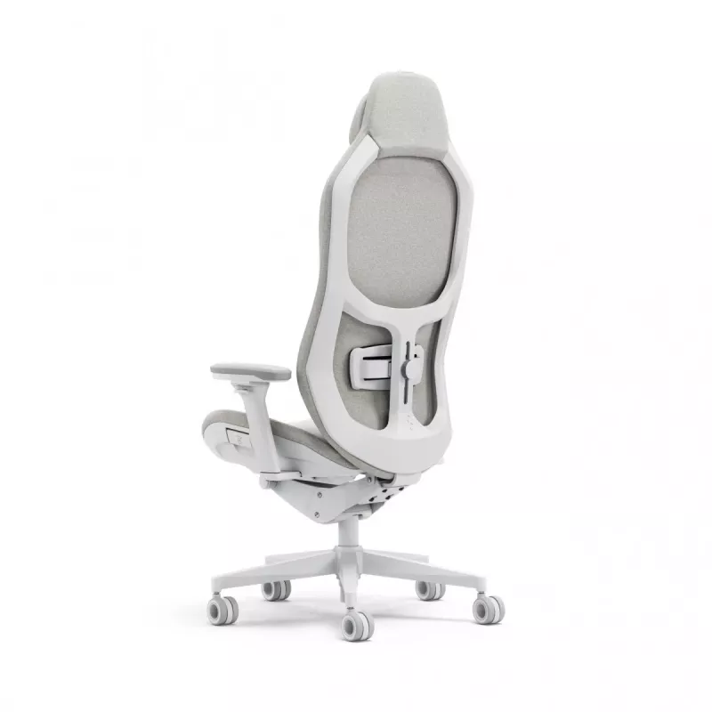 Fractal Design FD-CH-RE1F-02 žaidimų kėdė, skirta PC žaidimams, su paminkštinta sėdyne, balta