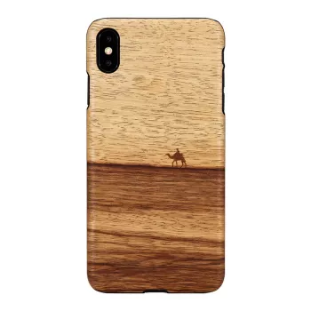 man and wood išmaniojo telefono dėklas, skirtas iPhone XS Max, terra Juoda spalvos