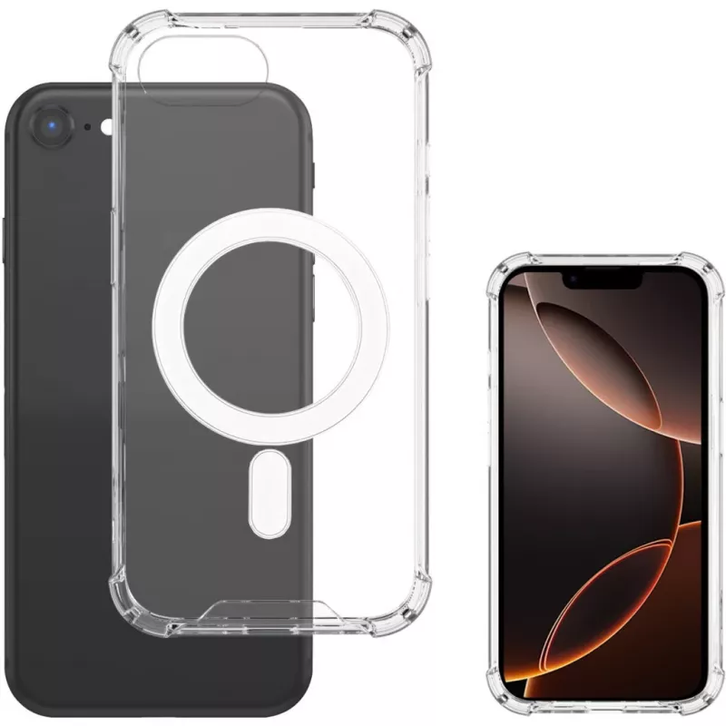 Dėklas 4smarts 541361 permatomas dėklas, skirtas iPhone SE 6,06 col.