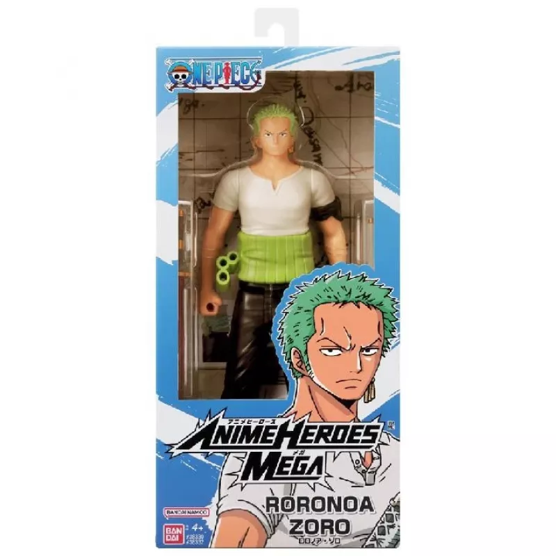 Kolekcinė figūrėlė Bandai Roronoa Zoro ONE PIECE MEGA AH38332 — 1 PVC figūrėlė