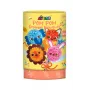 Kūrybinis rinkinys MG DYSTRYBUCJA Pom Pom Bouquet Animals CH231927 — rankdarbių rinkinys su pom-pomais ir priedais