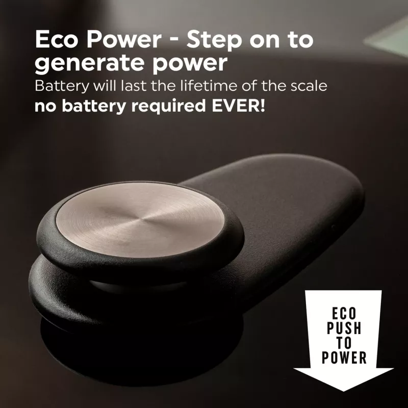 Skaitmeninės vonios svarstyklės Salter 9224 BK3RFEU16 Eco Power, juodos