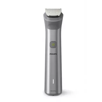 Philips All-in-One Trimmer MG5920/15 Series 5000, Stainless steel, 0.5 mm, 1.6 cm, 1 mm, Beard, Ear, Nose, baterija
