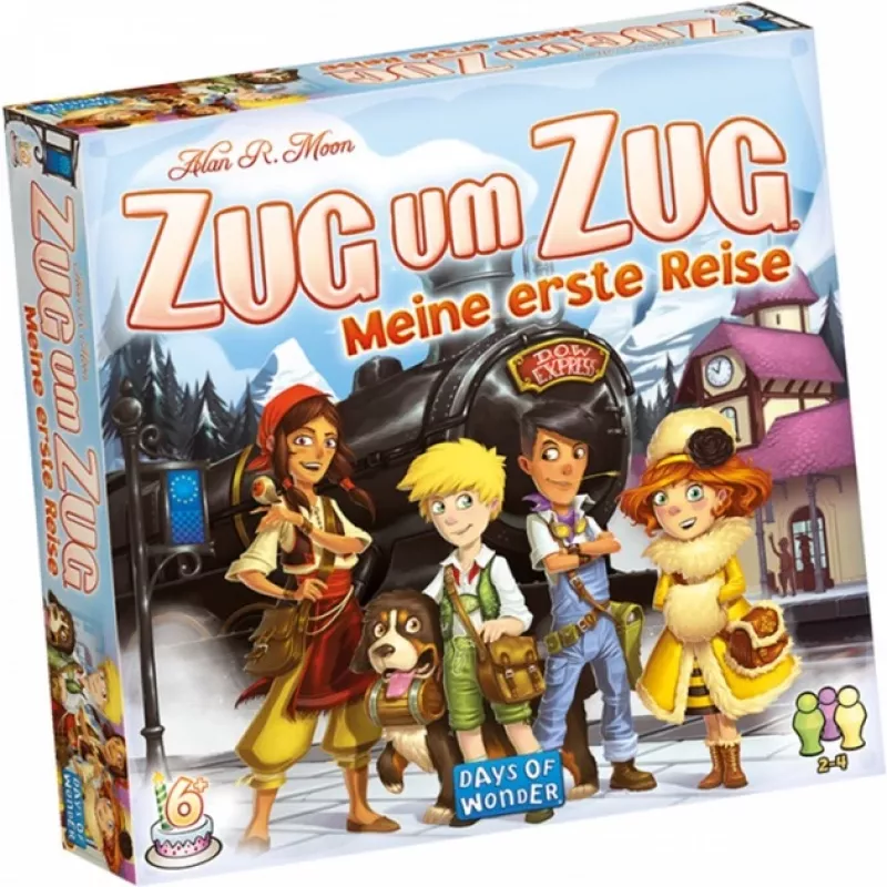 Zug um Zug - Mano pirmoji kelionė, stalo žaidimas