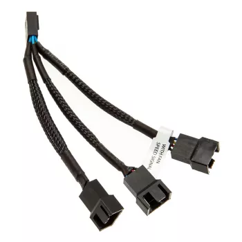 EK Water Blocks EK-kabelis Y-šakotuvas 3x 4 kontaktų PWM ventiliatoriams - 10 cm (3831109867914)