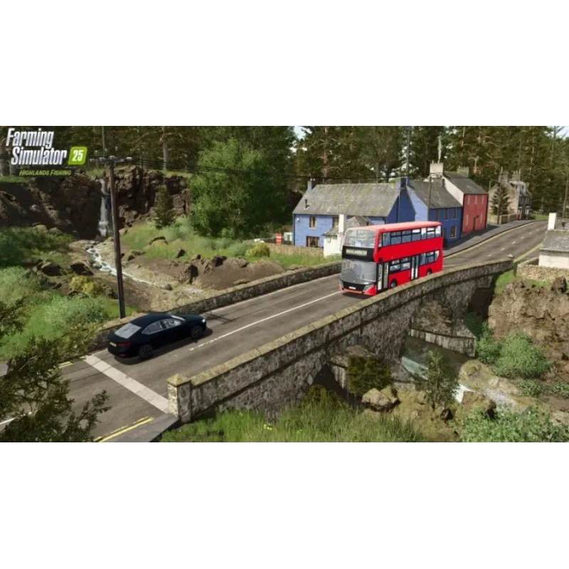 Game Play Station 5 Farming Simulator 25 Highlands Fishing Edition
