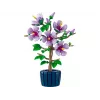 LEGO botanikos konstravimo rinkinys Hibiscus Flower 10372 – 660 dalių, demonstracinis modelis, 250×360×130 mm