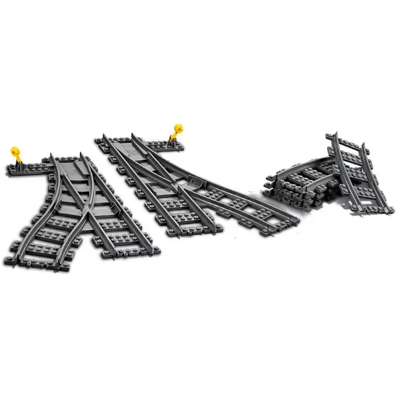 Konstravimo žaislų rinkinys LEGO City 60238 – geležinkelio iešmas ir priedai žaidimų komplektams