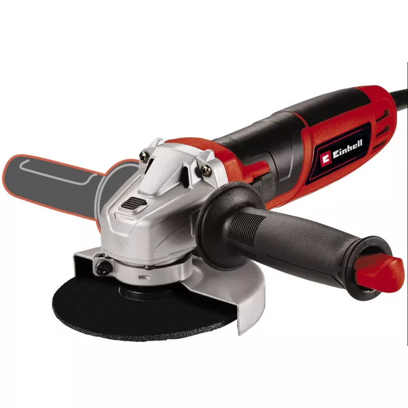 TC-AG 115/750 4430960 kampinis šlifuoklis 115 mm 750 W 240 V - raudona/juoda (4430960)