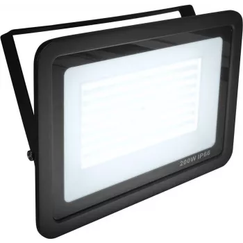 LED prožektorius EUROLITE FL-200 SMD CW 200W IP65, šalta balta, skirtas naudoti lauke