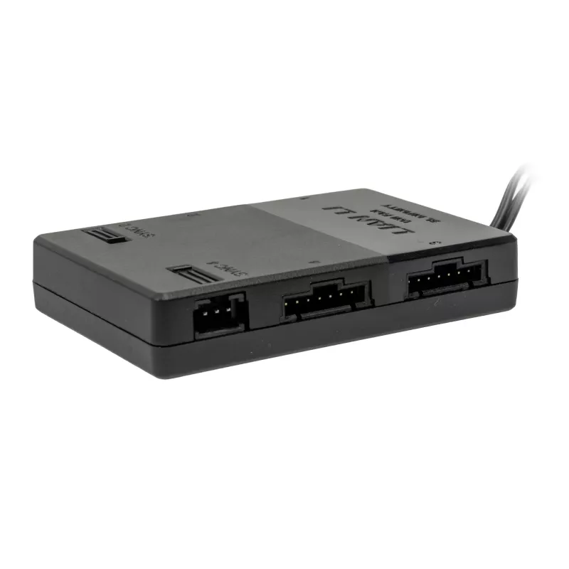 Valdiklis Lian Li UNI HUB SL-INF L-Connect 3 juodas (modelis 12SLIN-CONT3B), skirtas UNI Fan SL serijai