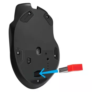 PELĖ DEFENDER GM-213 THUNDER RF 1600dpi 8P Juoda