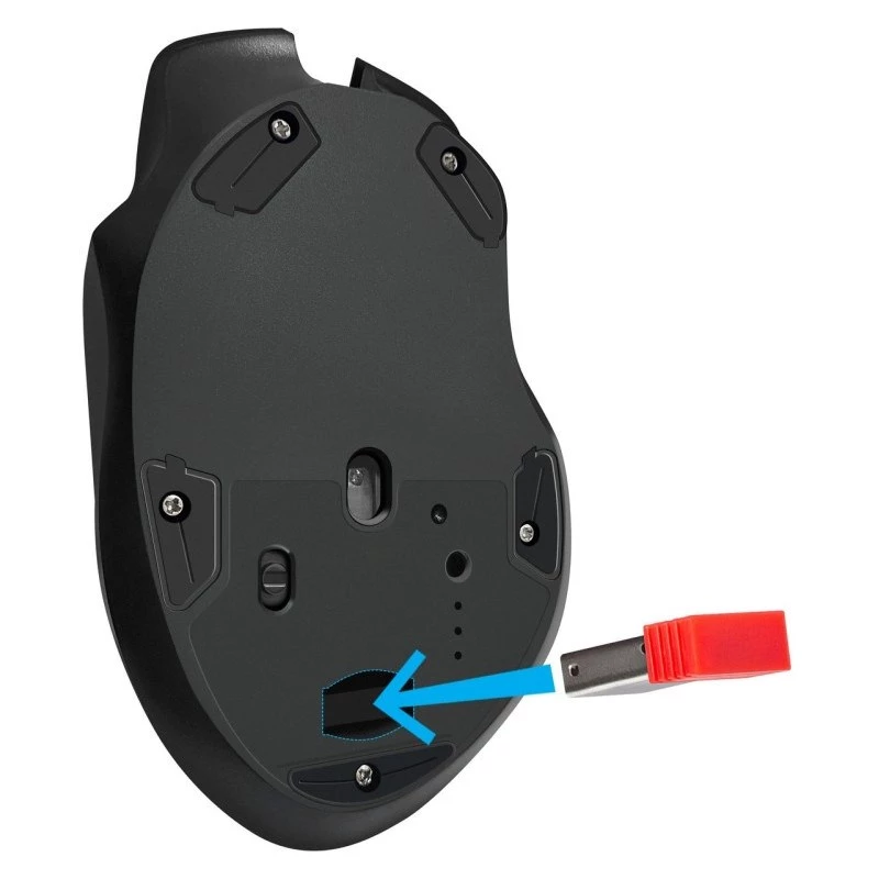 PELĖ DEFENDER GM-213 THUNDER RF 1600dpi 8P Juoda