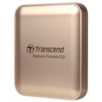 SSD disk Transcend 1 TB USB Type-C Auksinė ESD420