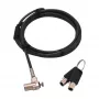 DICOTA Security T-Lock Ultra plonas V2 - apsauginis kabelinis užraktas - 2 m