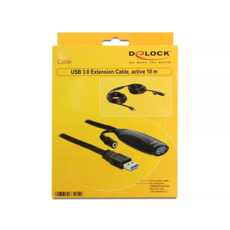 USB laidas DeLOCK USB3.0-A - USB3.0-A 10m
