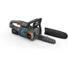 Akumuliatorinis grandininis pjūklas PowerSaw 250/18V P4A paruoštas naudoti rinkinys (pilka/turkio spalvos, ličio jonų akumuliatorius 2,5Ah P4A, POWER FOR ALL ALLIANCE)