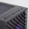 PC korpusas TACENS Mars Gaming MC-VORTEX Mini Tower Mini-ITX/Micro-ATX grūdintas stiklas juodas, 3x120mm, 27.3 cm GPU, 162 mm CPU aušintuvas