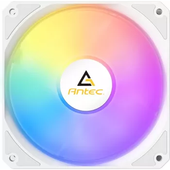 Antec P12R PWM ARGB 120mm baltas atbulinis korpuso ventiliatorius