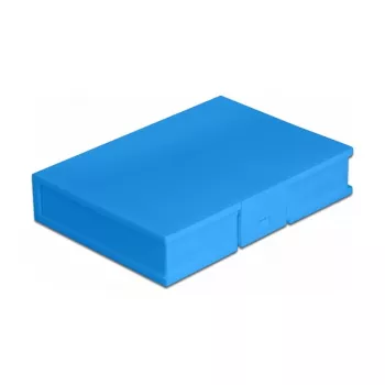 Apsauginė dėžutė DeLOCK 18373 3,5 col. HDD, mėlyna