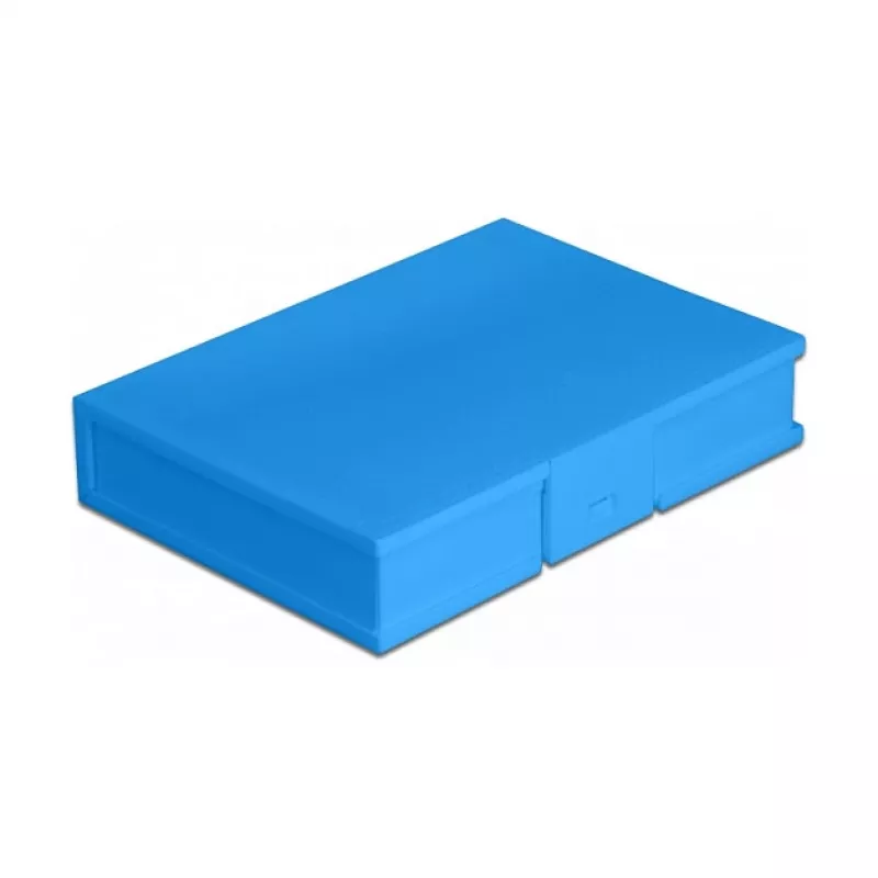 Apsauginė dėžutė DeLOCK 18373 3,5 col. HDD, mėlyna