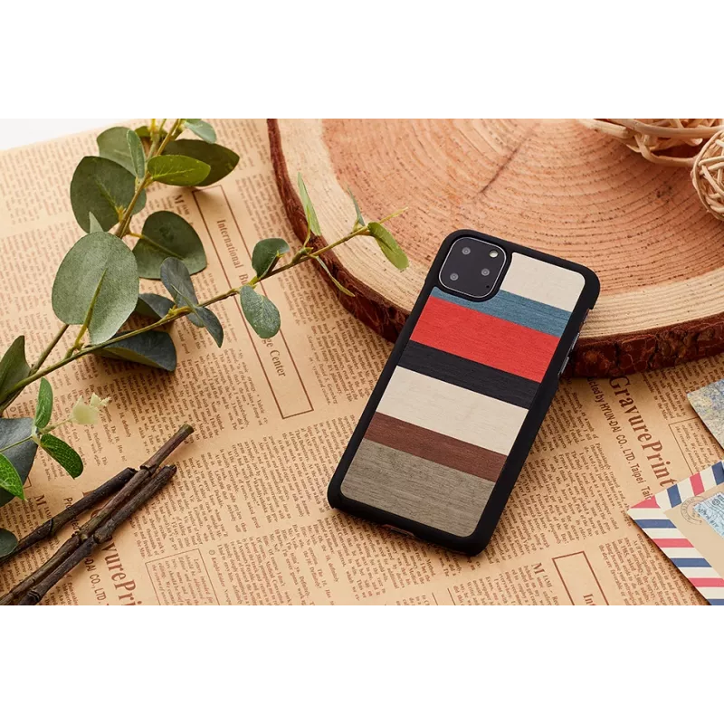 man and wood išmaniojo telefono dėklas iPhone 11 Pro — corallina Juoda