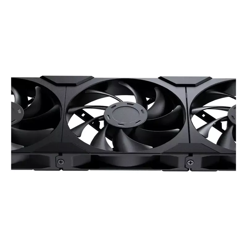 Phanteks M25 Gen2 140 mm PWM korpuso ventiliatoriai – 3 vnt. rinkinys, juodi