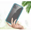 Telefono dėklas COMMA Joy, skirtas iPhone 11 Pro — atsparus smūgiams, mėlynas