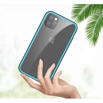 Telefono dėklas COMMA Joy, skirtas iPhone 11 Pro — atsparus smūgiams, mėlynas