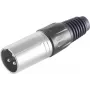 Mikrofonas ShiverPeaks S/CONN maksimalaus jungiamumo XLR jungtis juodas 55002-S
