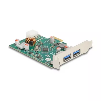 DeLOCK PCI Express x1 kortelė USB Type-C PD 30W 2x USB Type-A 5 Gbit/s