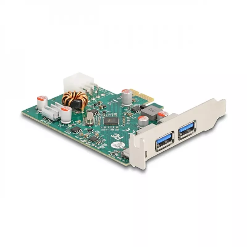 DeLOCK PCI Express x1 kortelė USB Type-C PD 30W 2x USB Type-A 5 Gbit/s