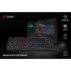 Savio Phenix SAVGK-RED klaviatūra, skirta žaidimams, USB, RF belaidė, Bluetooth, QWERTY
