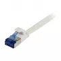 Synergy 21 komutacinis kabelis RJ45, CAT6A 500 MHz, 3 m, baltas, U/FTP, plokščias, TPE (Superflex), AWG32, Synergy 21 - Kabelio tipas U/FTP - laidų poros folija ekranuotos