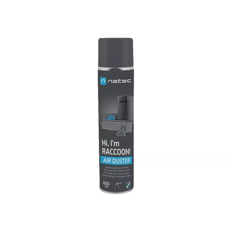 Natec Raccoon NSC-1763 suslėgtas oras 600 ml