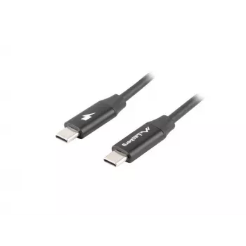 Laidas USB-C M/M 2.0 CA-CMCM-40CU-0005-Juoda 0,5 m
