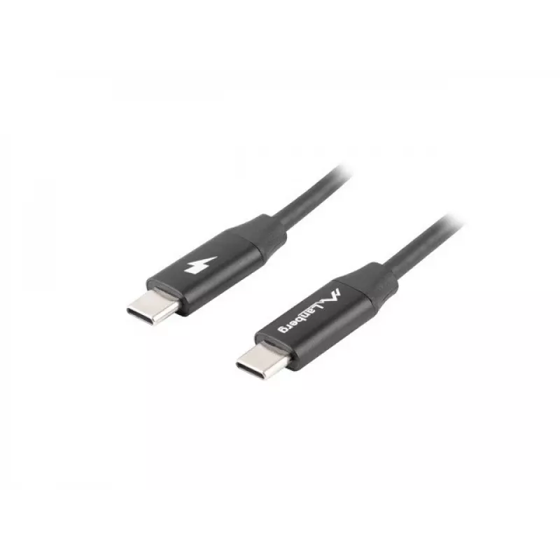 Laidas USB-C M/M 2.0 CA-CMCM-40CU-0005-Juoda 0,5 m