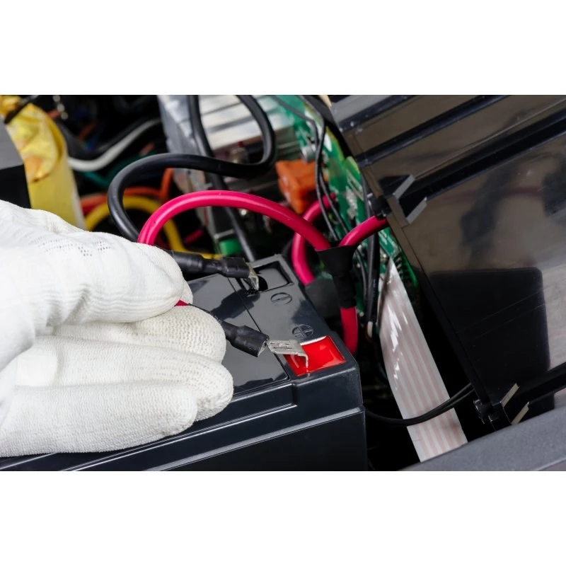 Įkraunama sandari švino rūgšties baterija Green Cell AGM12 6 V 7000 mAh Juoda